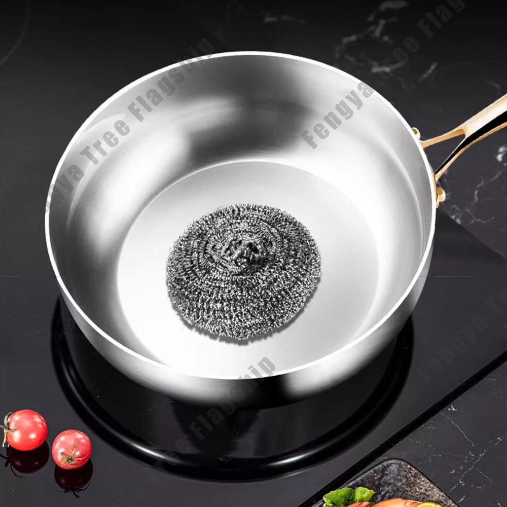 316 Stainless Steel Frying Pan - Kitchen Appliances Gas Stove ulasan dan harga